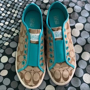 Coach slip on sneakers